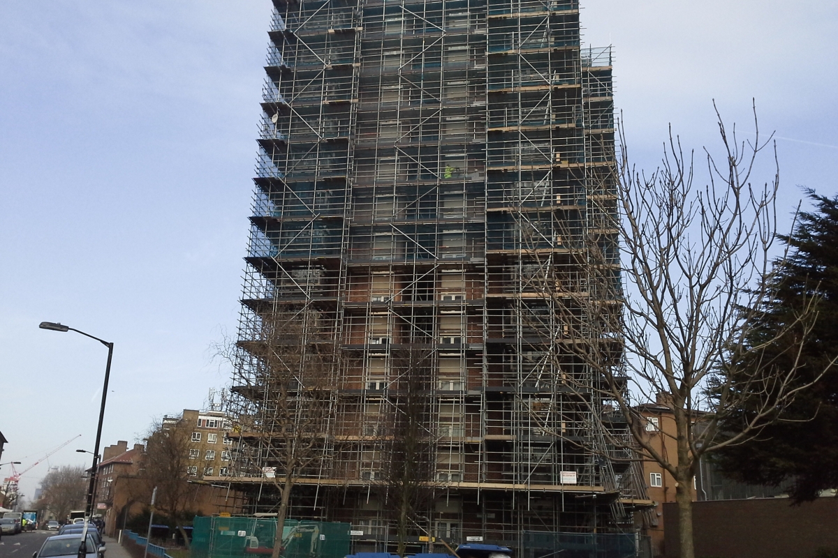 Structural Repairs on London High rise
