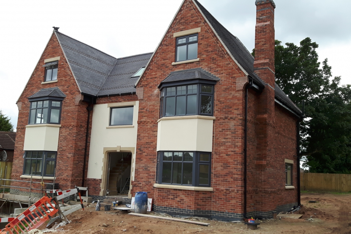 Completed New Build In Nottingham With Basement