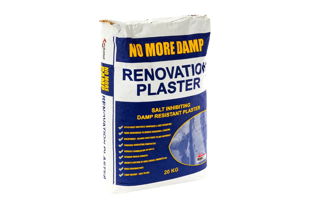 No More Damp Renovation Plaster 