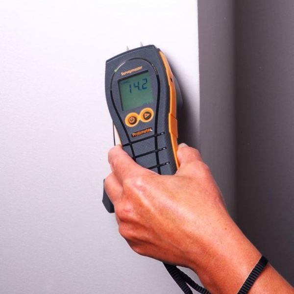 Survey Master Protimeter Damp Detector On Wall