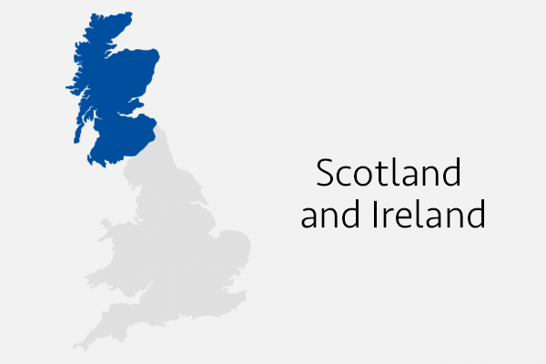 Wykamol Uk Map Swatch Scotland